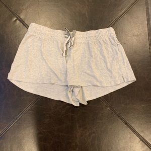 Light grey sleep shorts/ pjs/ pajamas